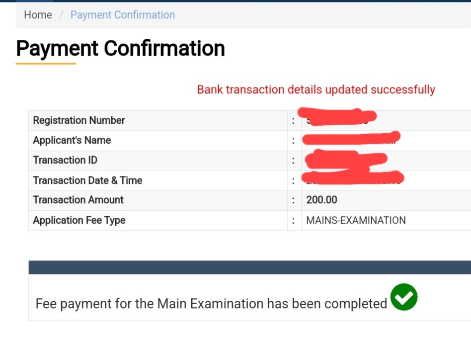 UPSSSC Payment Gateway